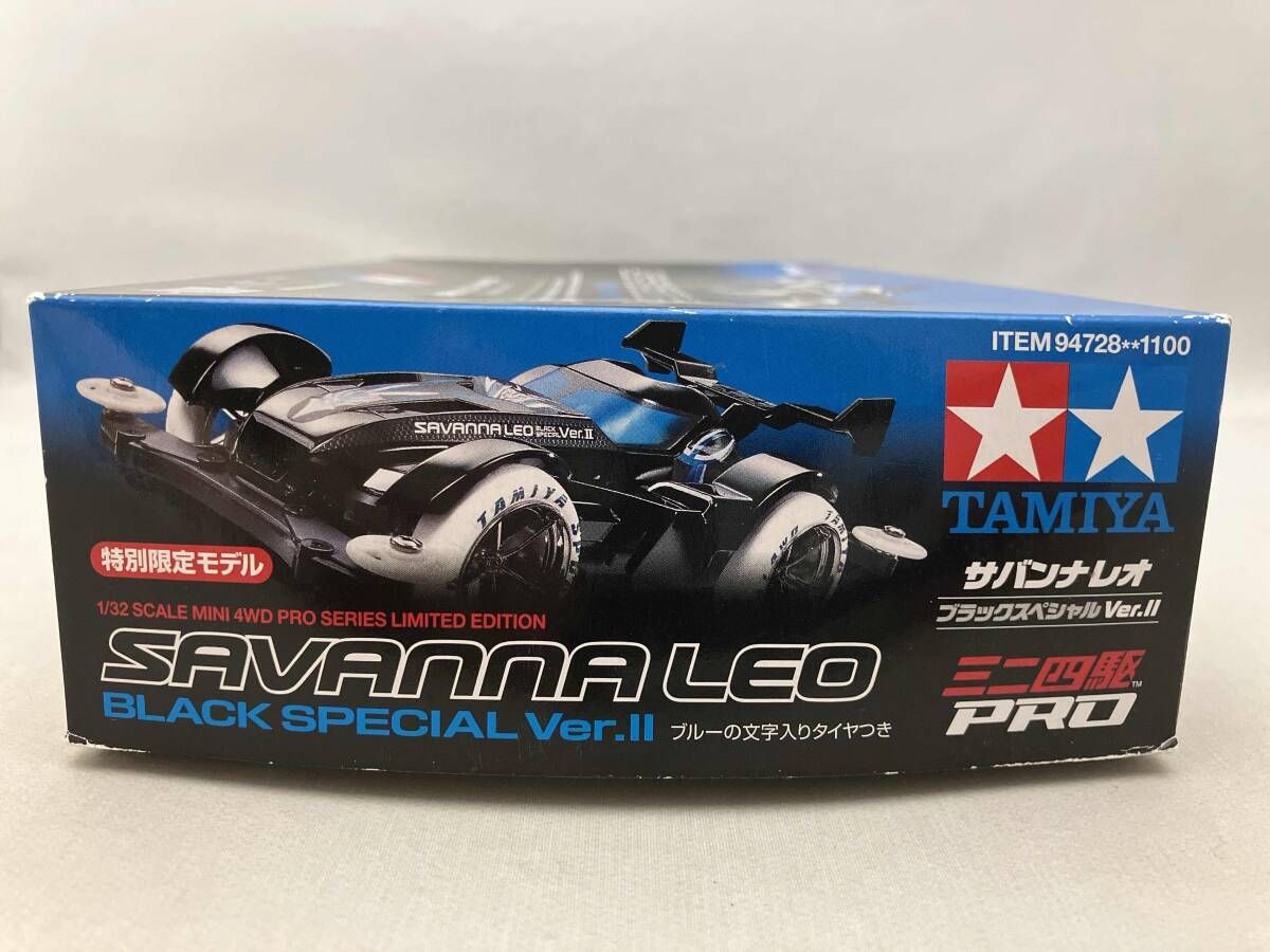 ミニ四駆　【限定】 サバンナレオ ブラックスペシャル プラモデル タミヤ 1/32 サバンナ レオ ブラックスペシャル Ver.II