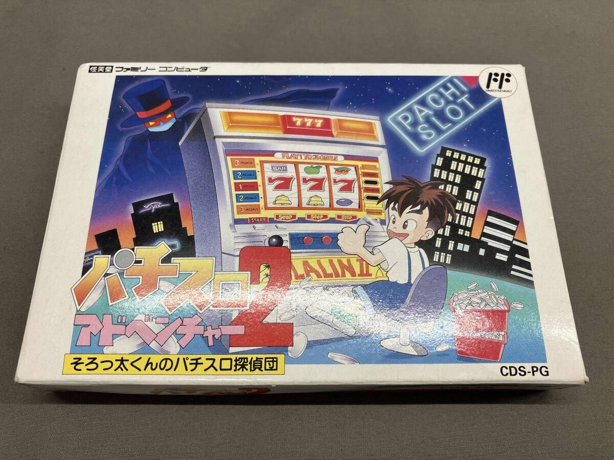 ファミコン パチスロアドベンチャｰ2 そろっ太くんのパチスロ探偵団 任天堂 CDS PG