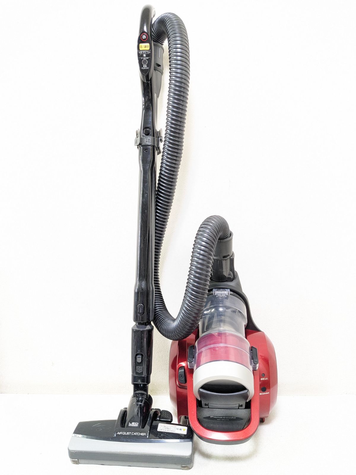 Panasonic MC-SR33G-R 掃除機 レッド Panasonic MC-SR33G-R サイクロン式掃除機 2016年製 - メルカリ