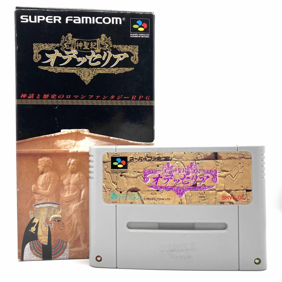 ビック東海 VIC TOKAI 神聖紀オデッセリア スーパーファミコン