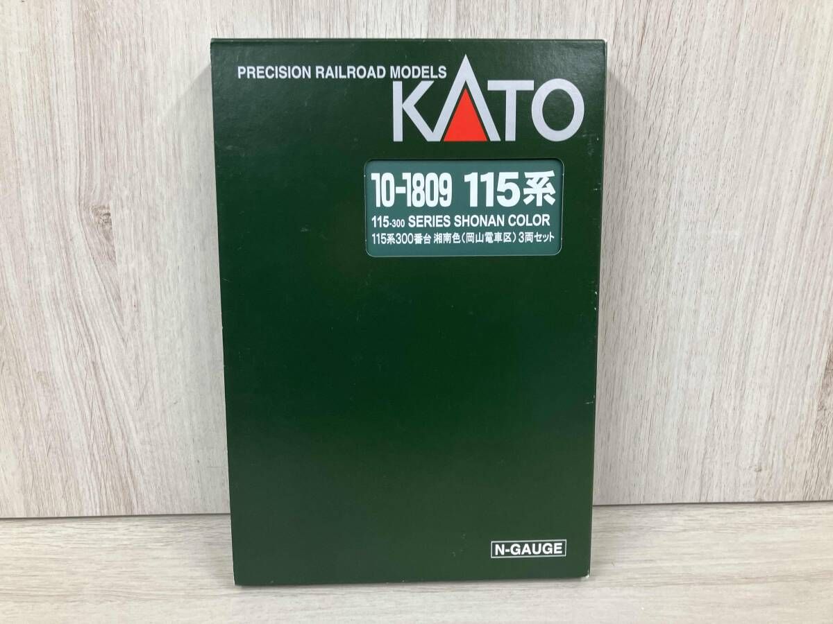 Nゲージ KATO 10-1809 115系 300番台 湘南色(岡山電車区) 3両セット