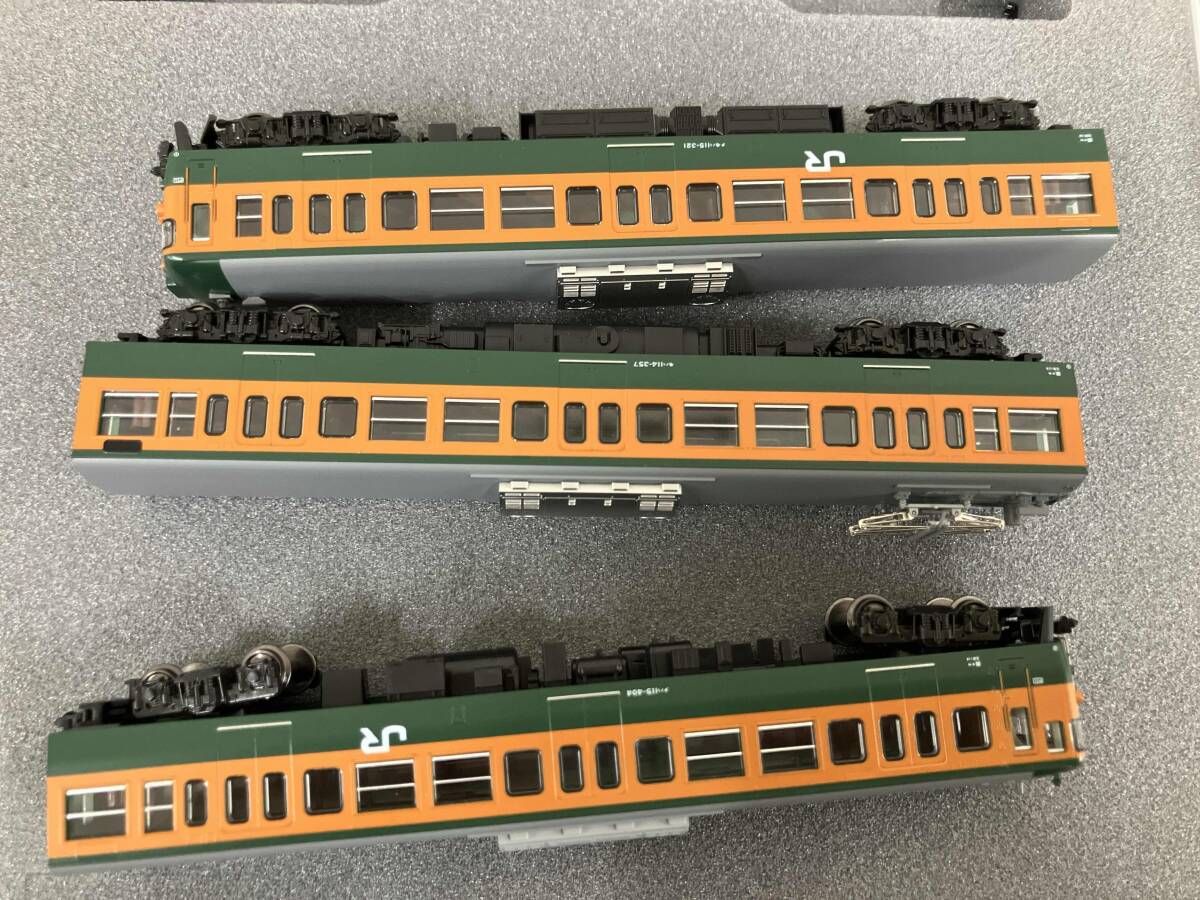 Nゲージ KATO 10-1809 115系 300番台 湘南色(岡山電車区) 3両セット