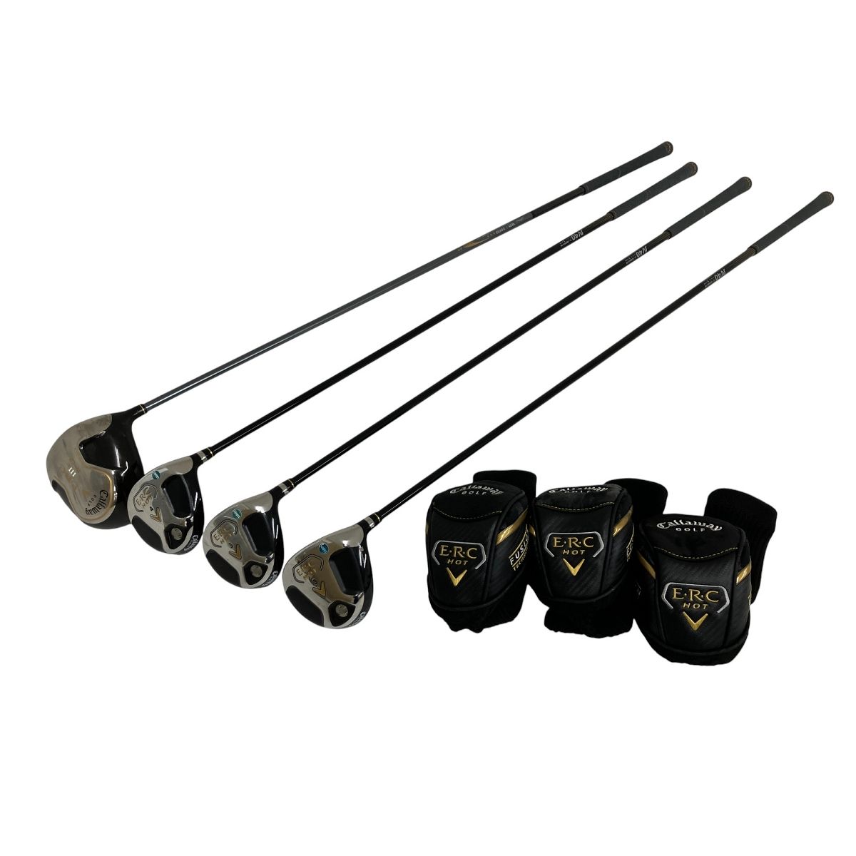 callaway ERC3 ドライバー ERC HOT 3W 4W 5W 4本 おまとめ レディース ゴルフクラブ 中古 O10802205