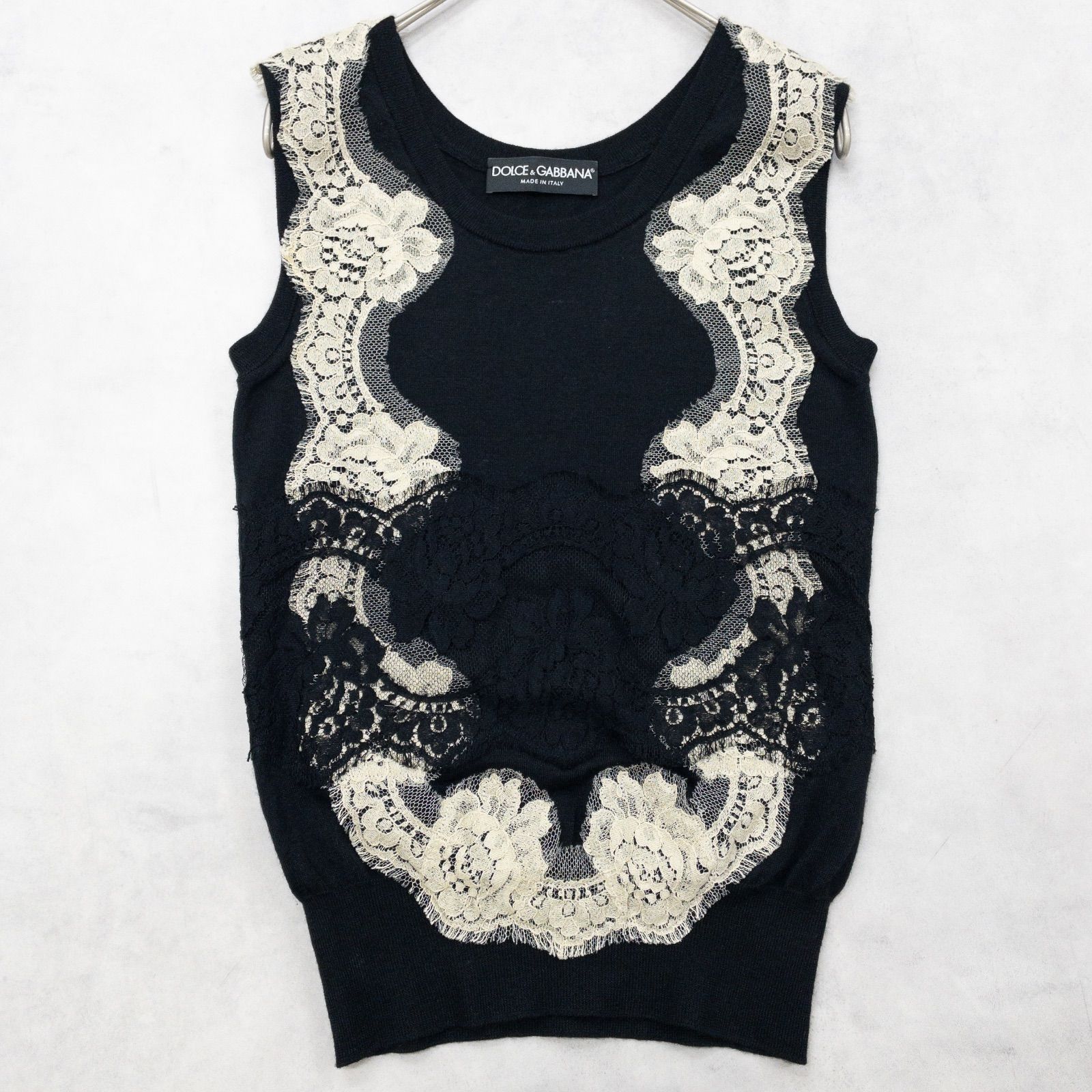 DOLCE&GABBANA ドルチェ&ガッバーナ ニットベスト 48 DOLCE 