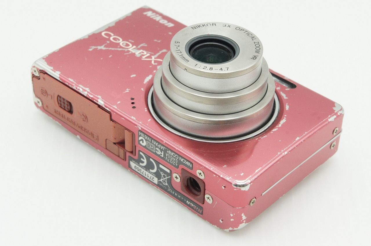 【お値下げ歓迎・美品】Nikon COOLPIX S510 ラズベリーレッド Nikon ニコン COOLPIX S510 コンパクトデジタルカメラ ラズベリー