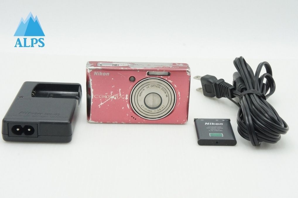 Nikon ニコン COOLPIX S510 コンパクトデジタルカメラ ラズベリー