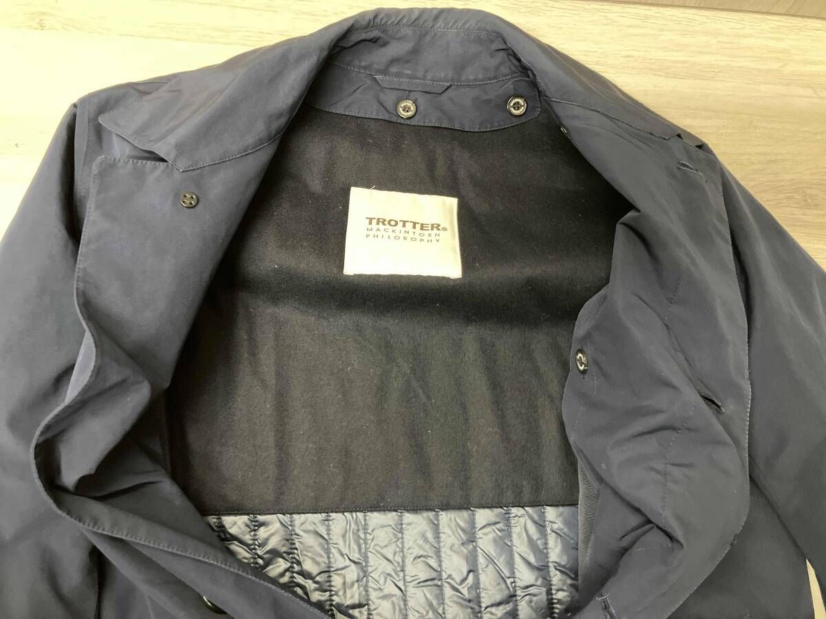MACKINTOSH PHILOSOPHY/トレンチコート/ネイビー/サイズ38/Mサイズ