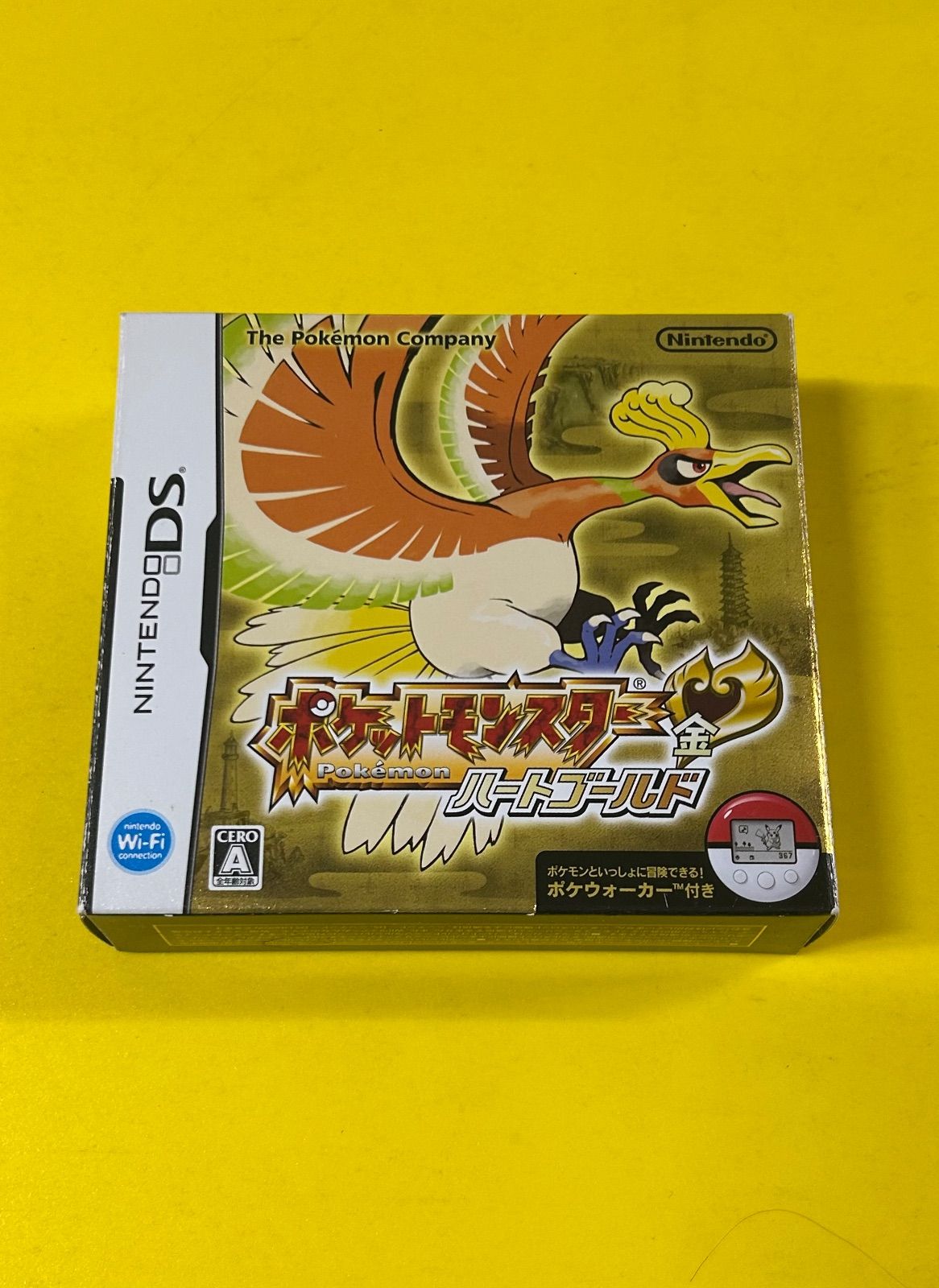 ポケットモンスター　ハートゴールド　ポケウォーカー付き　欠品無し　ポケモン 今日は ポケモン ハートゴールド（ポケウォーカー付き&欠品なし）を1