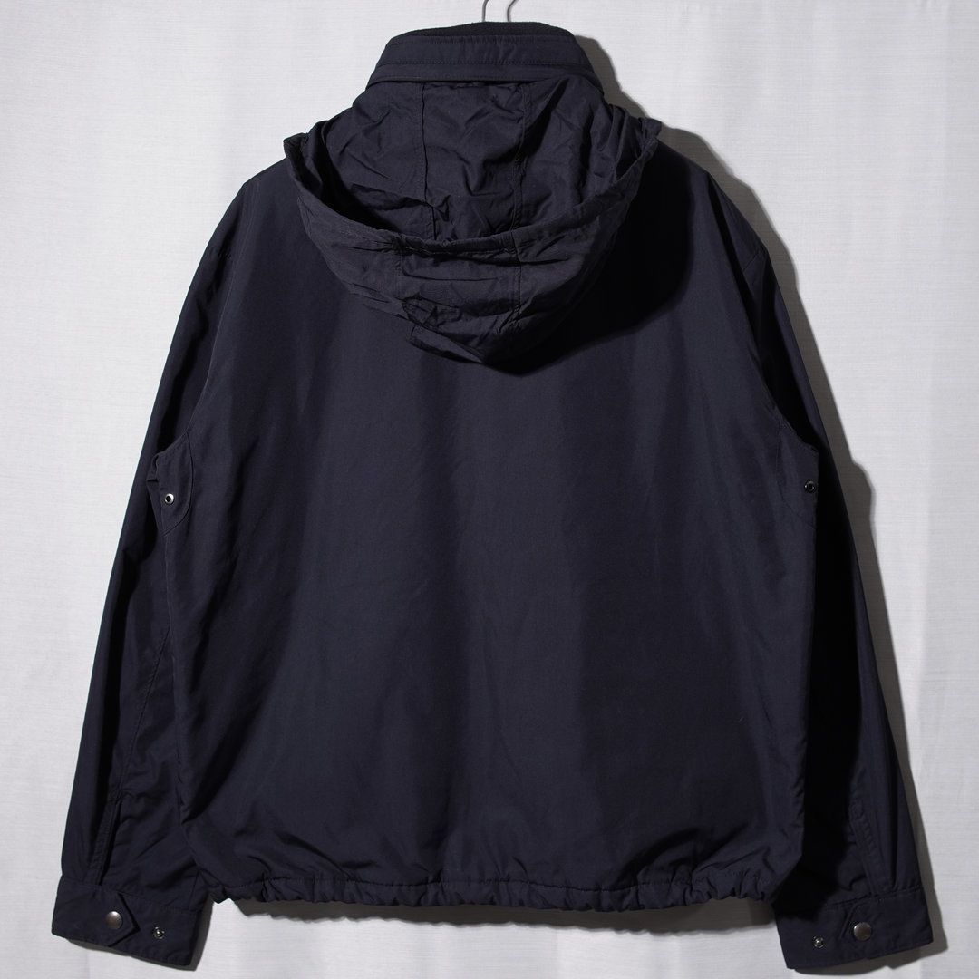 Polo by RALPH LAUREN(ポロバイラルフローレン) 90S ワンポイント刺繍ナイロンジャケット メンズ import：L 【中古】【ブランド古着バズストア】 ポロラルフローレン Polo by Ralph Lauren 中綿 ナイロンジャケット