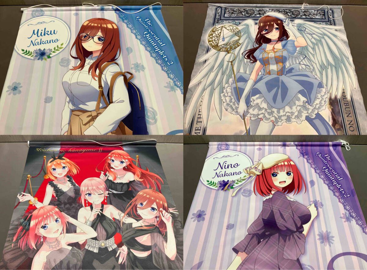 五等分の花嫁　タペストリー5点セット 五等分の花嫁 タペストリー 17点セット 三玖・二乃多め - メルカリ