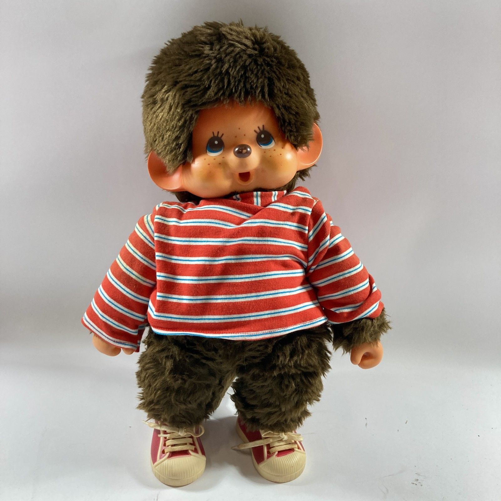 ふた子のモンチッチぬいぐるみ【ブルーアイ】 ☆ 希少 レア ふた子のモンチッチ ブルーアイ ぬいぐるみ ビンテージ