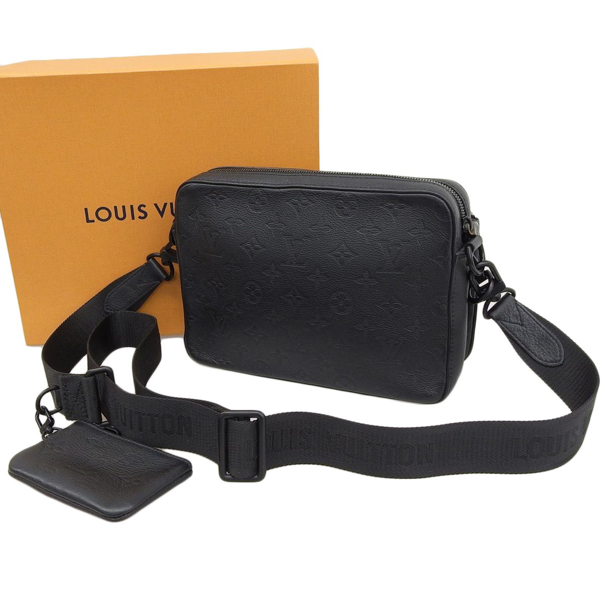 ルイヴィトン LOUIS VUITTON モノグラム シャドウ トリオ