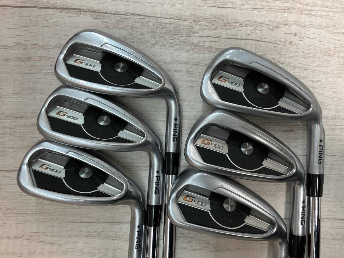PING G400 アイアンセット ピン FLEX S 6本セット 5-9.W 男性右利き用
