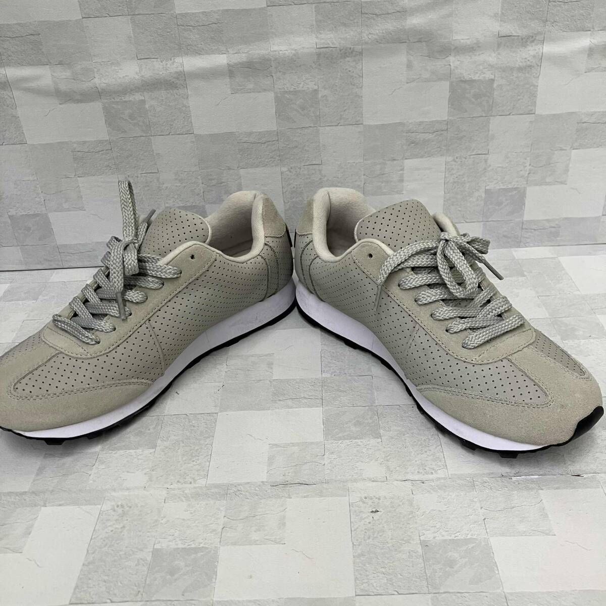 SANGACIO サンガッチョ スニーカーにゅ～ず MOM GRAY 26cm グレー