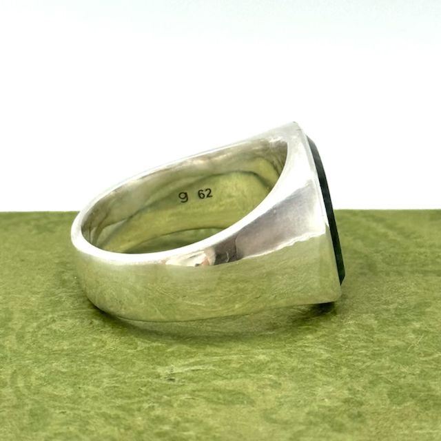 22号 】トムウッド グリーンマーブル 62 クッションリング 指輪 1-20