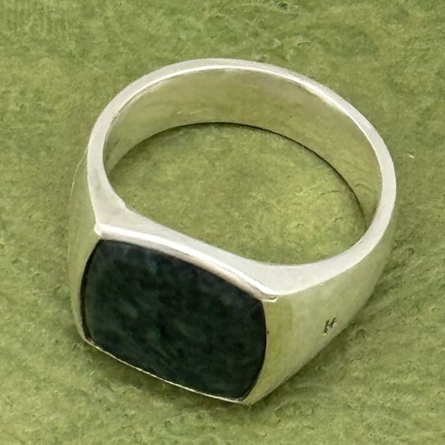 22号 】トムウッド グリーンマーブル 62 クッションリング 指輪 1-20