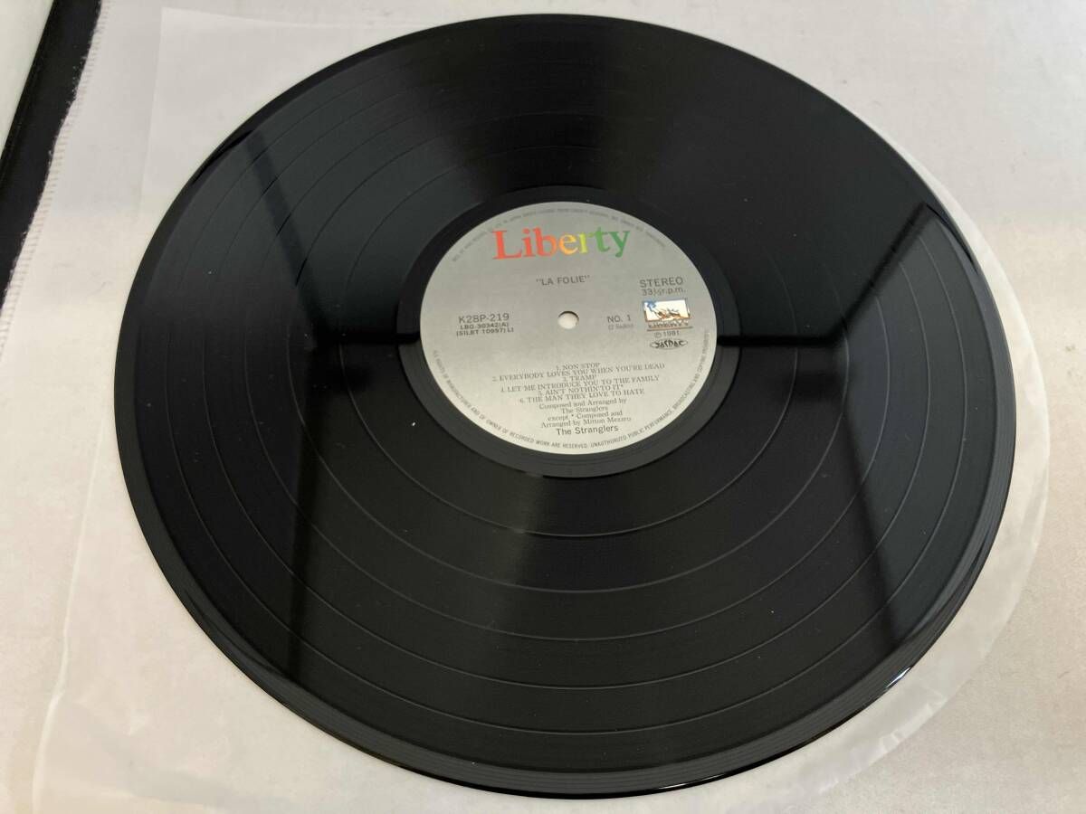 LP盤 The Stranglers = ストラングラーズ* – La Folie = 狂人館ラ
