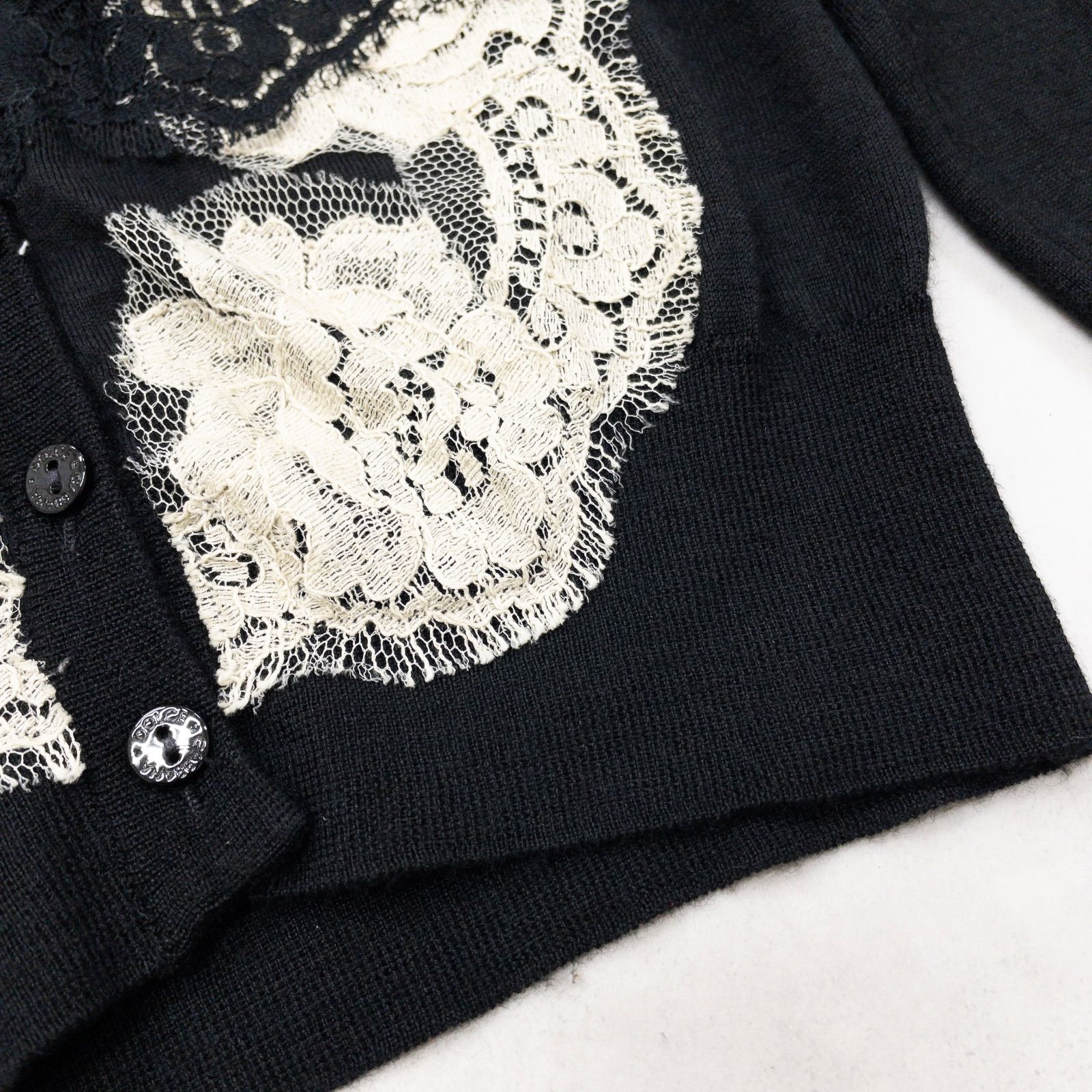 DOLCE&GABBANA ドルチェアンドガッバーナ ニットカーディガン レース