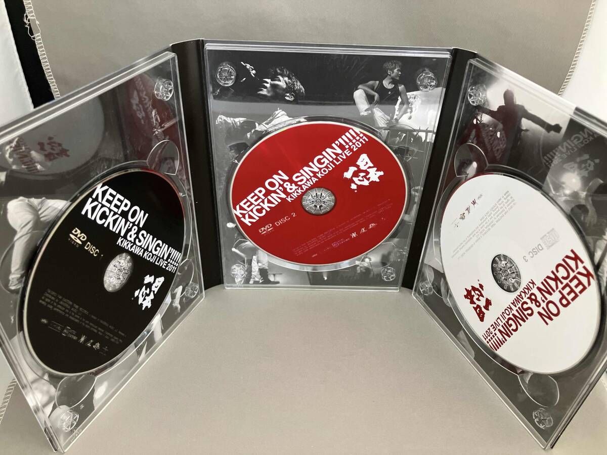 吉川晃司 DVD KIKKAWA KOJI LIVE 2011 KEEP ON KICKIN'&SINGIN'~日本