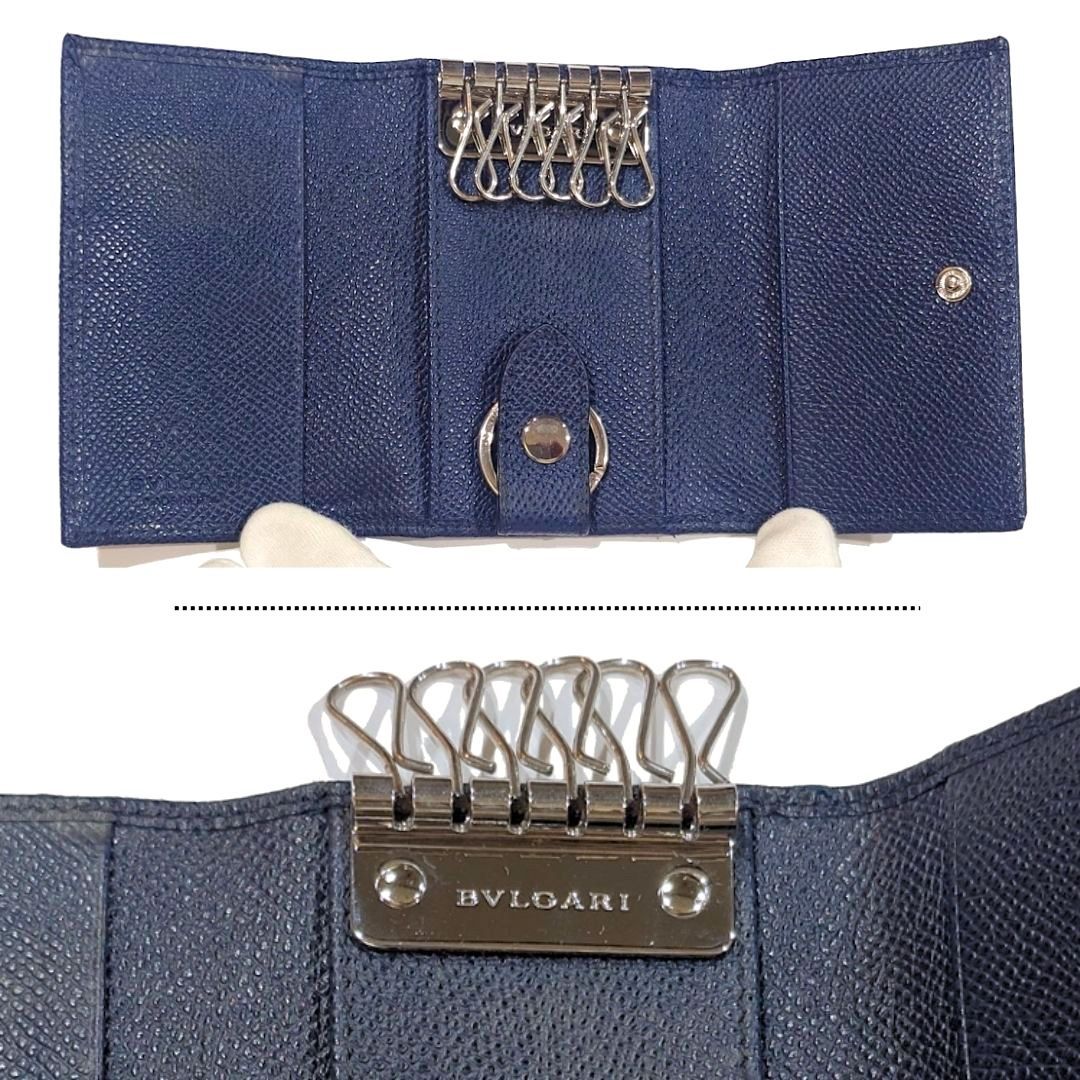 BVLGARI ブルガリ・ブルガリ マン キーホルダー 6連 キーケース