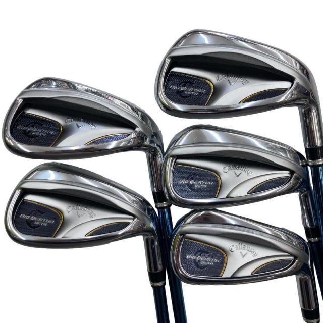 中古】 キャロウェイ BIG BERTHA(2016) BETA 5S アイアンセット IR
