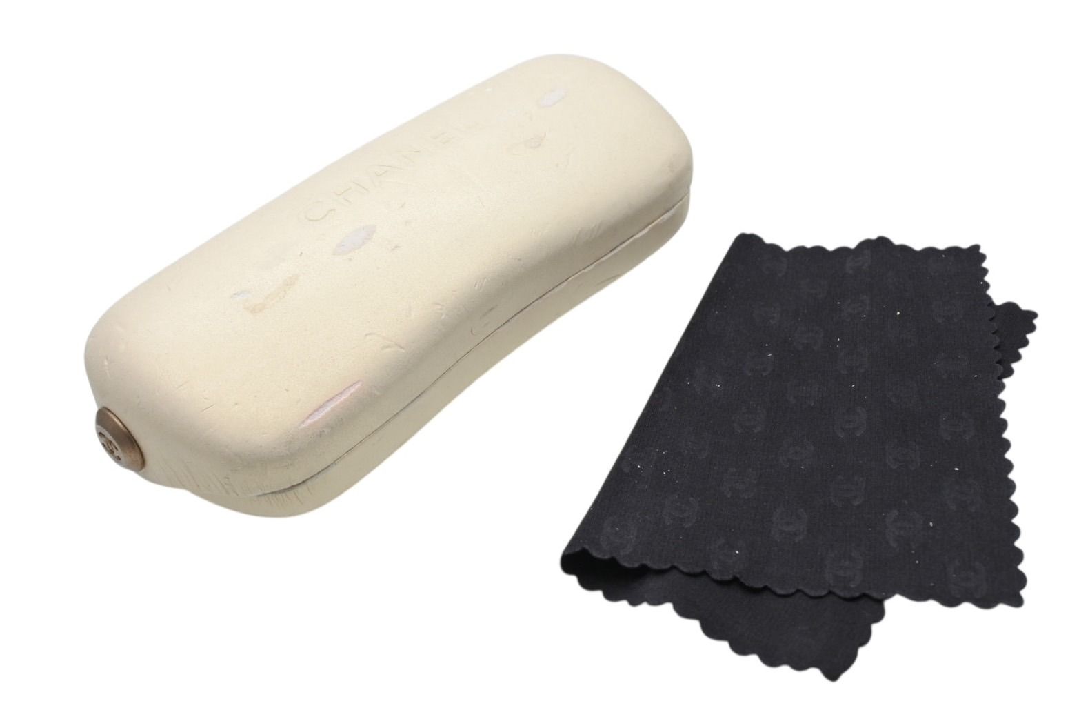 極美品 CHANEL シャネル ココマーク リムレス サングラス 4104-B