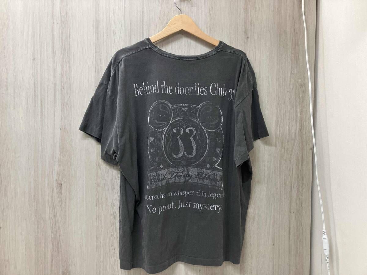 グレー Rebelle de luxe/半袖Tシャツ/DISNEY ROYAL FLASH/グレー/XL