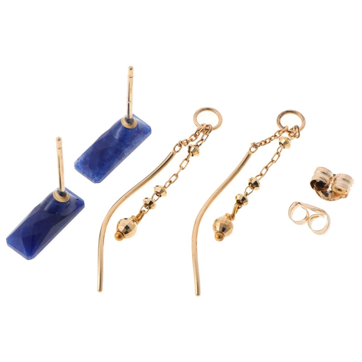 アガットチャーム アガット/agate ピアス クオーツ チャーム付【中古】 B-158325 - メルカリ