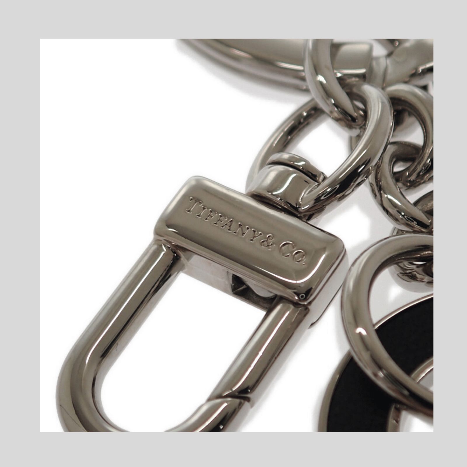 Tiffany & Co.】ティファニー TIFFANY&Co. レザー インレイド ハート