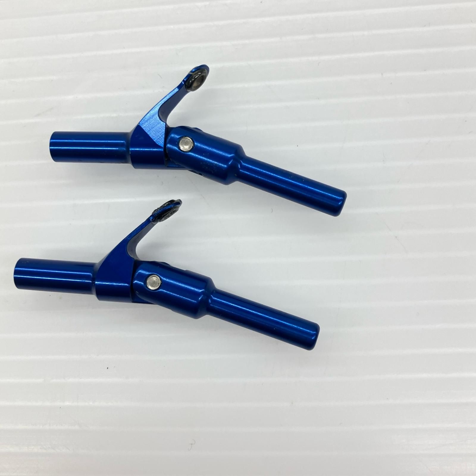 σσ八坂製作所 への字アダプター ガイドリング修理痕/ブルー/2個セット