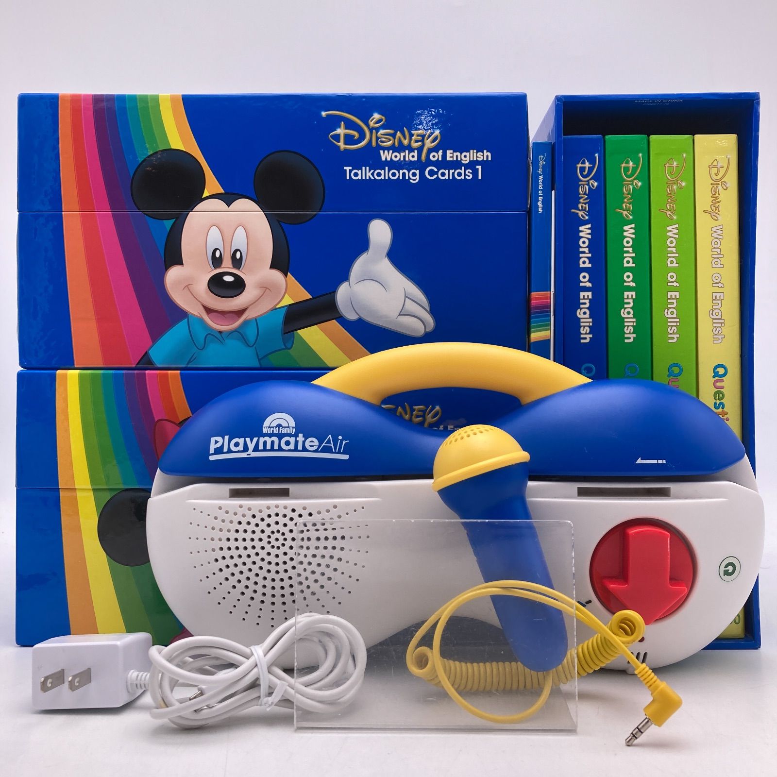 トークアロング Q＆Aカード プレイメイトエアー ディズニー英語