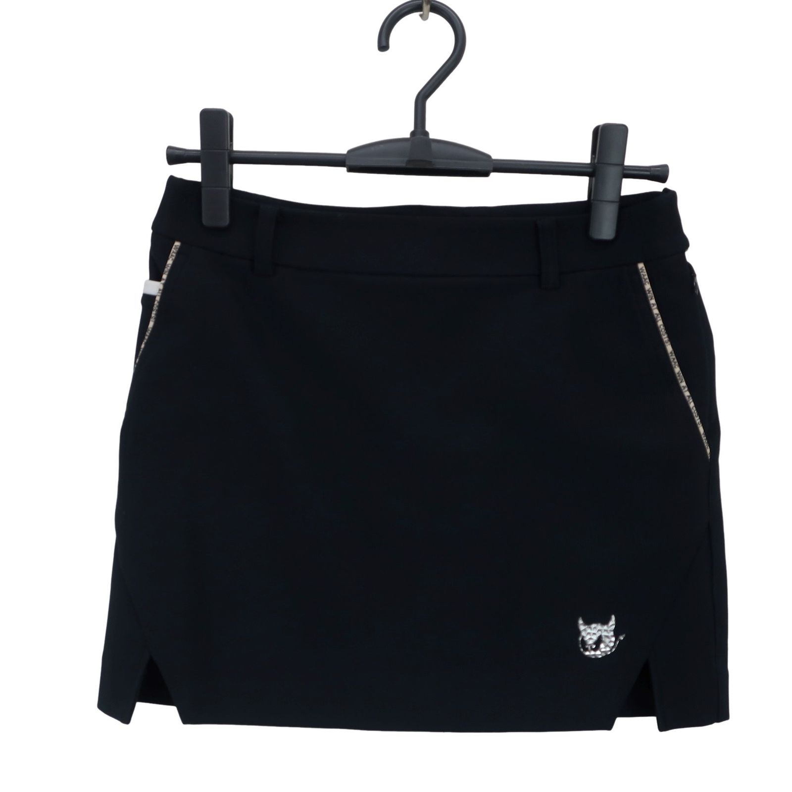 美品】WAAC(ワック) スカート 黒 レディース 1 WWKCW20701 ゴルフ