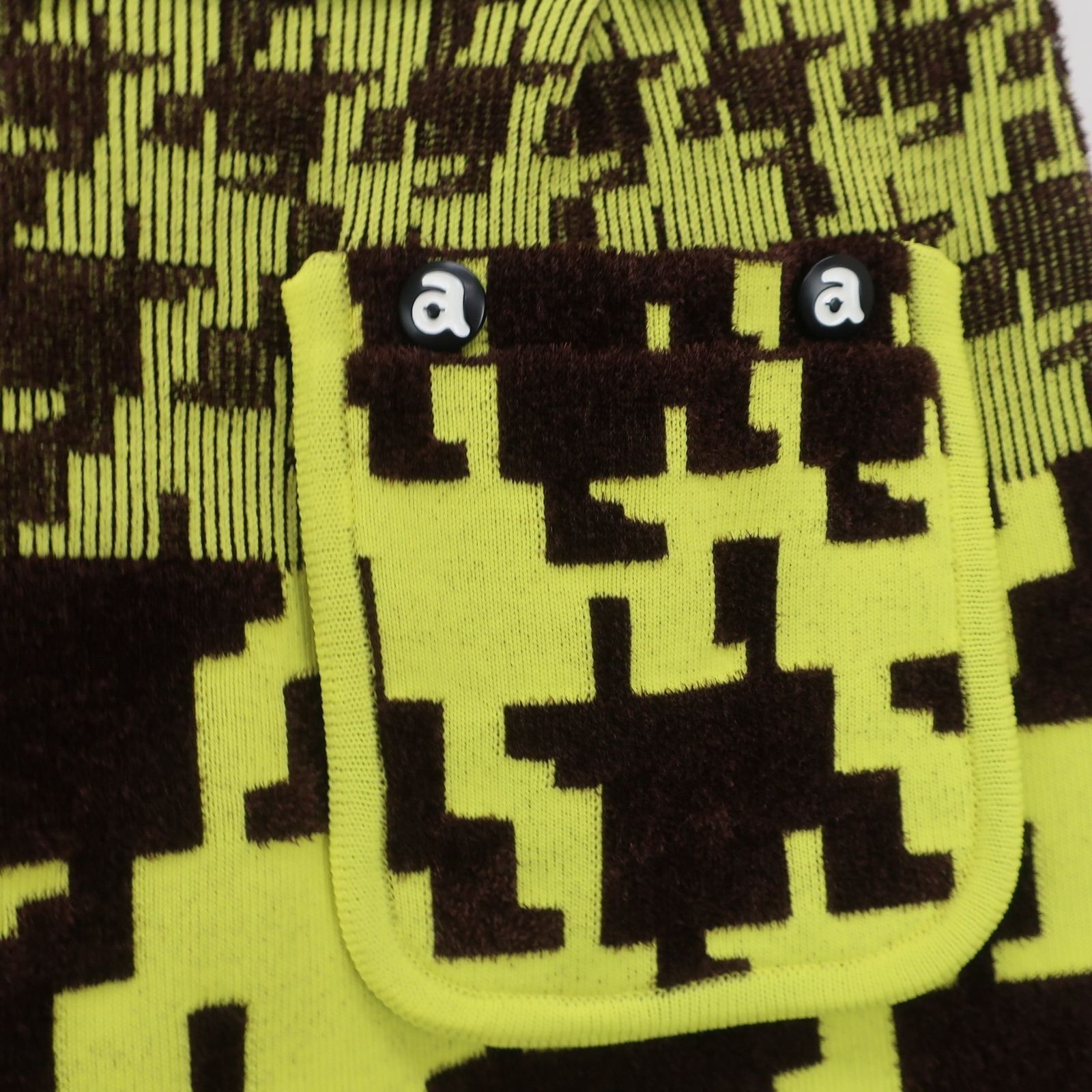 美品】archivio(アルチビオ) スカート イエロー×ブラウン レディース