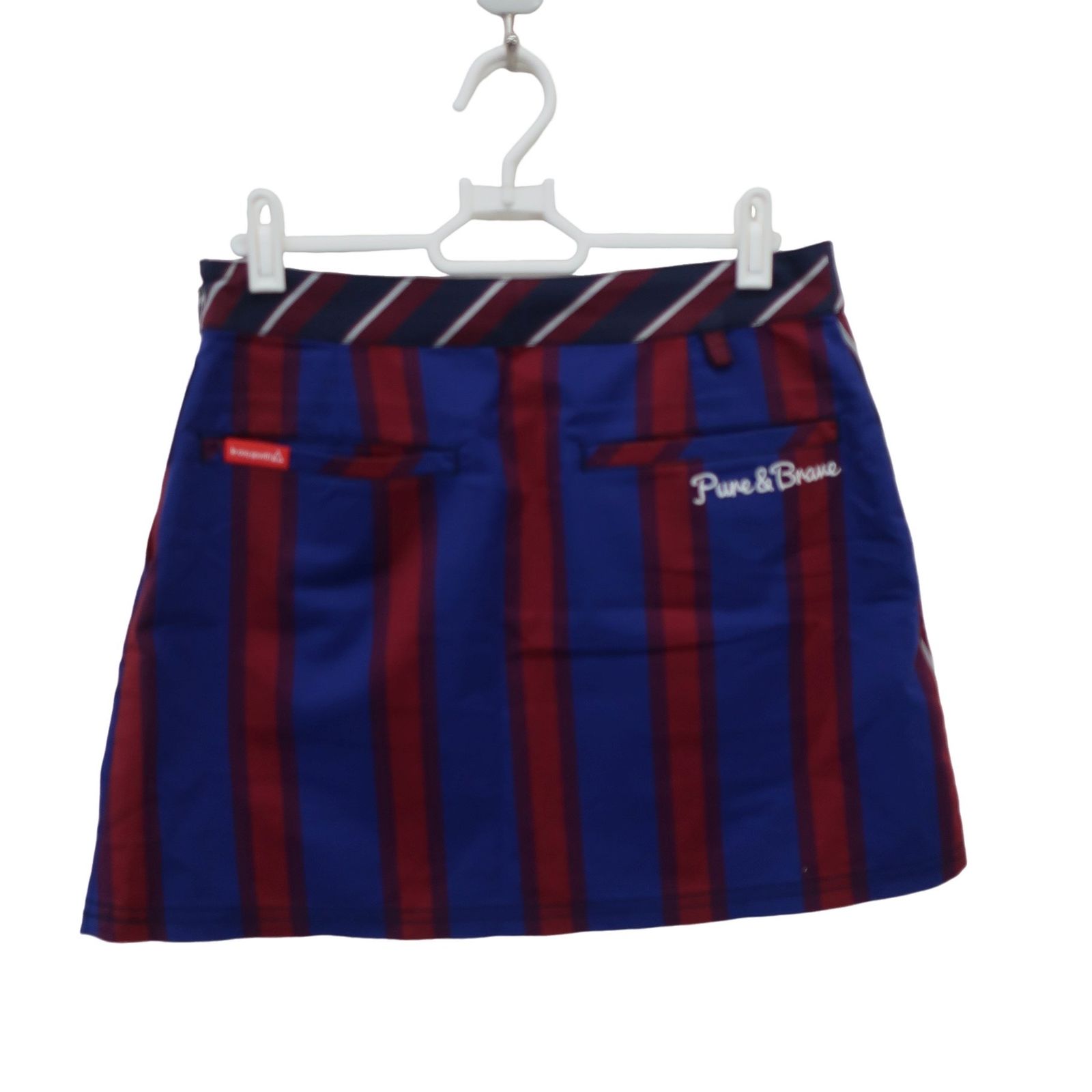 美品】le coq sportif(ルコックスポルティフ) スカート ネイビーワイン