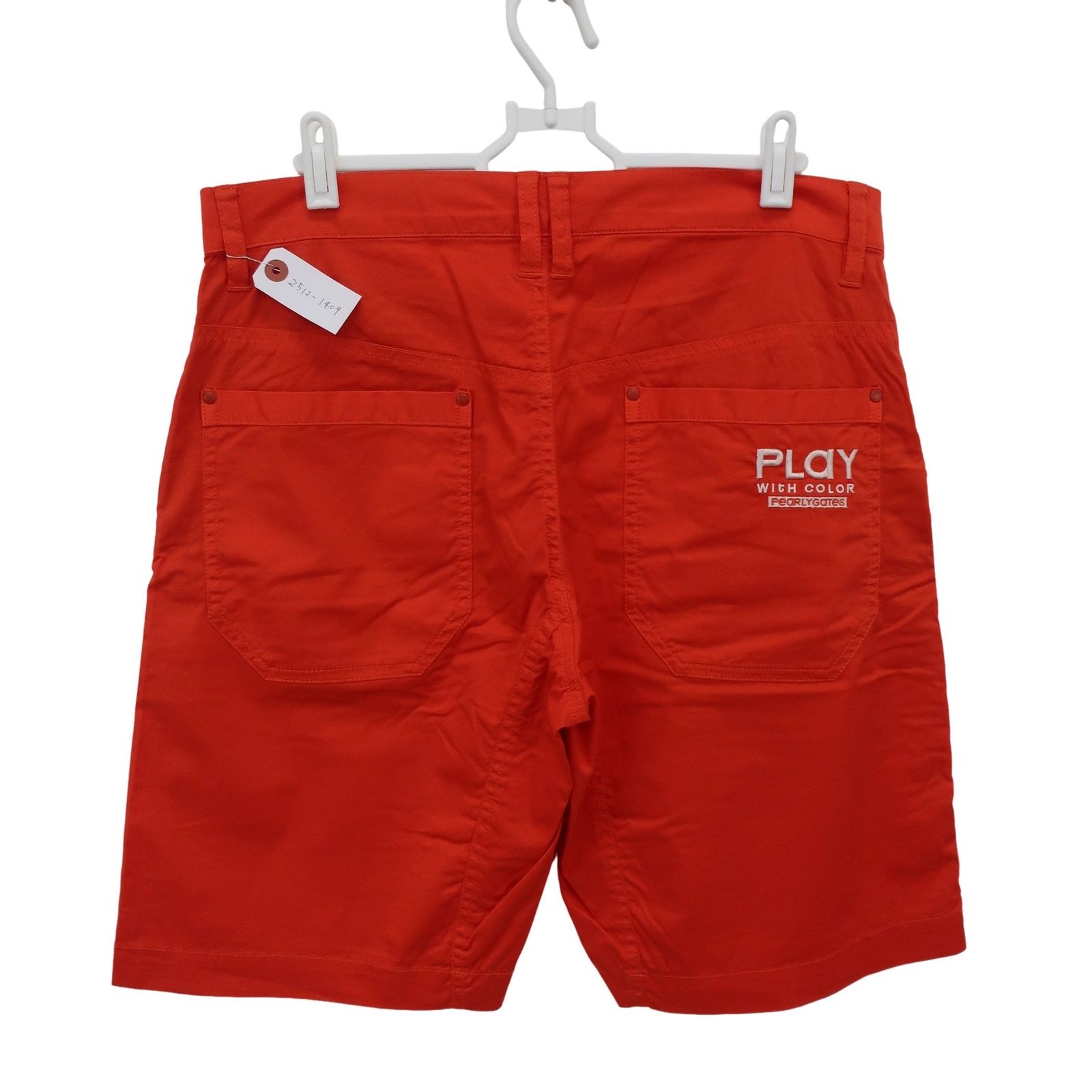 PEARLY GATES(パーリーゲイツ) ハーフパンツ オレンジ メンズ 4 ゴルフ
