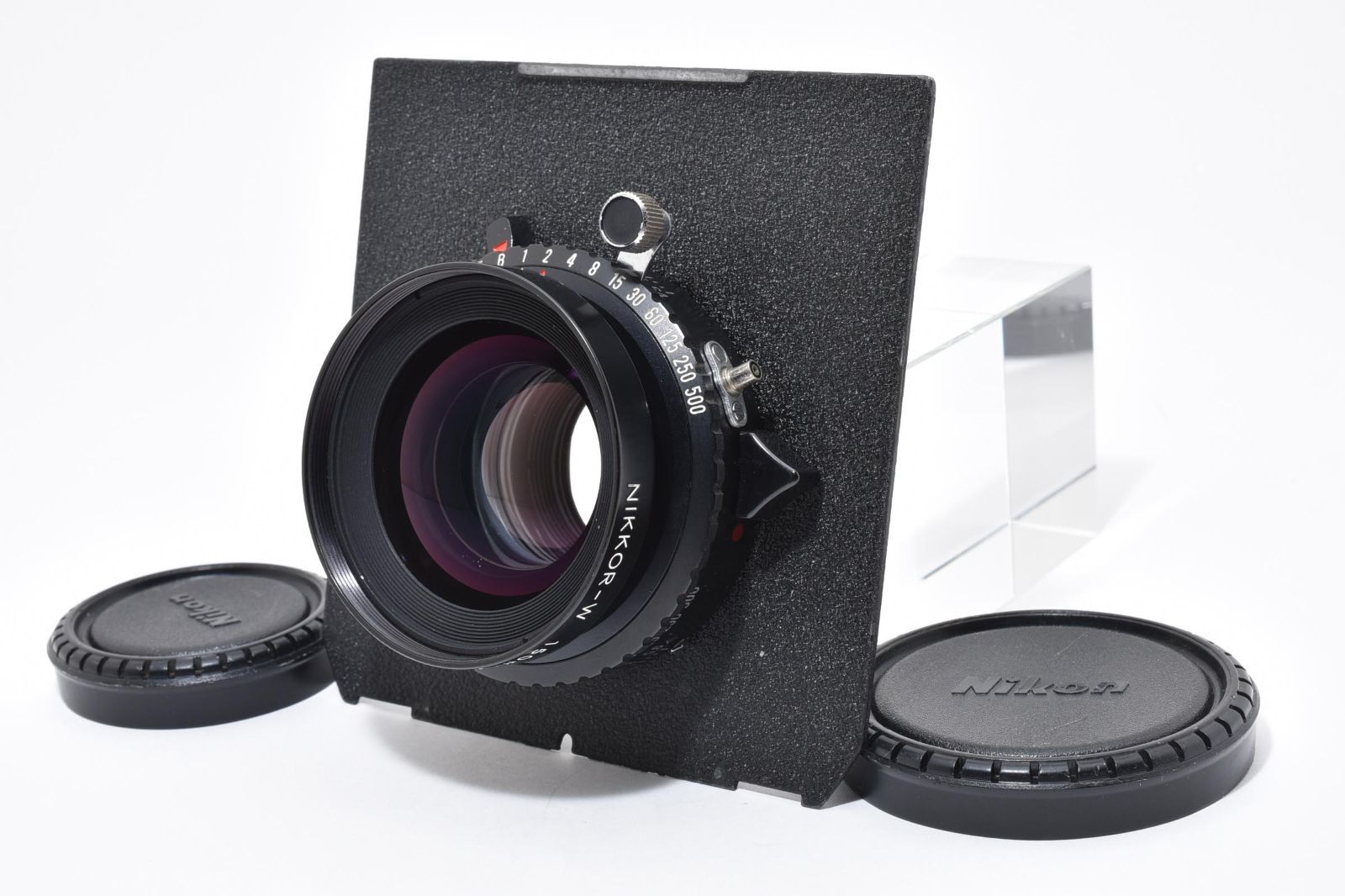 NIKKOR-W 150mm f1:5.6 WISTA用COPALシャッタ− 美品・動作品】Nikon NIKKOR W 150mm F5.6 S 大判レンズ COPAL 0