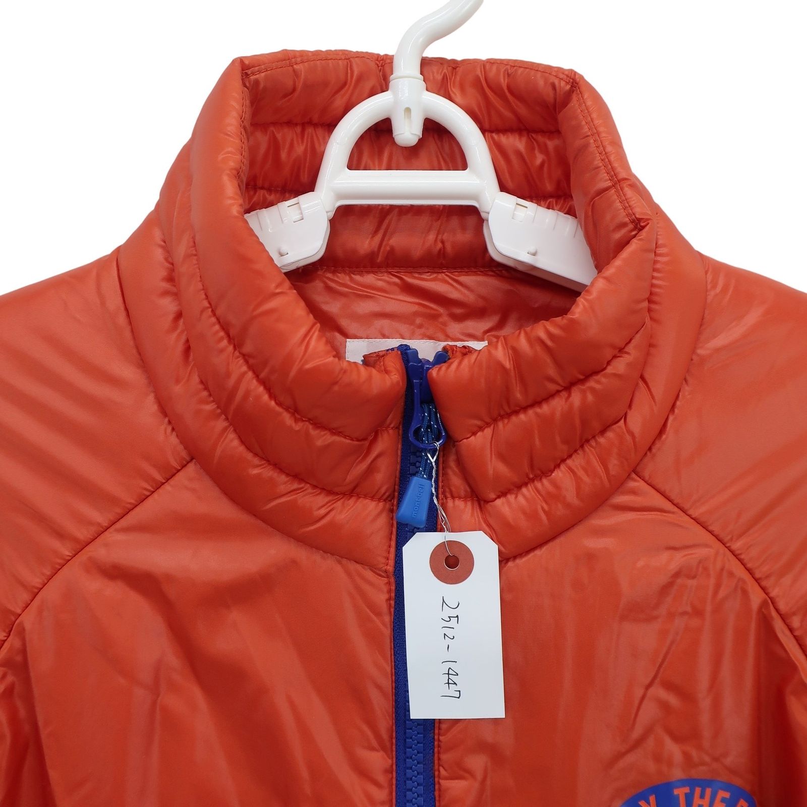 美品】Jack Bunny(ジャックバニー) ナイロンブルゾン オレンジ メンズ