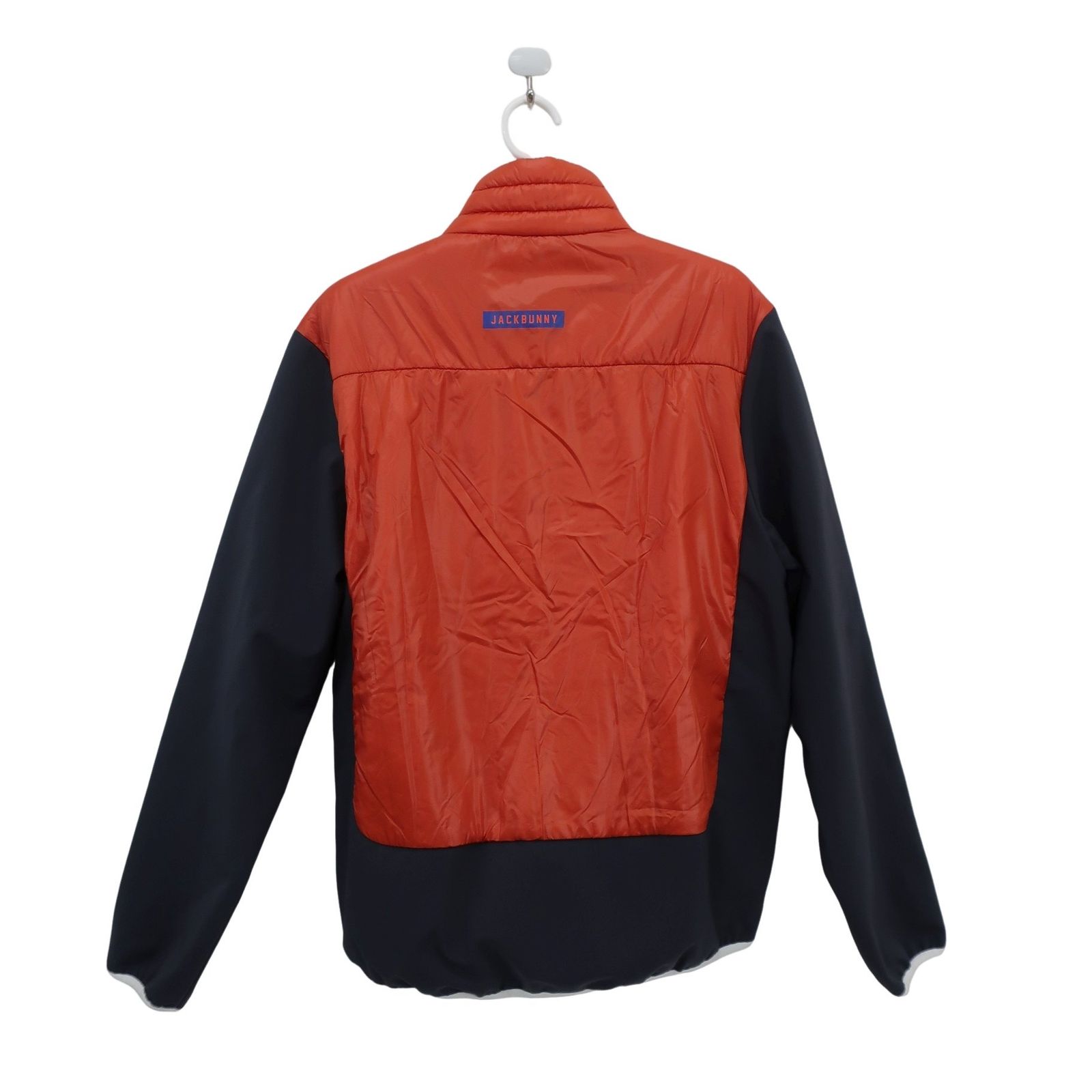 美品】Jack Bunny(ジャックバニー) ナイロンブルゾン オレンジ メンズ