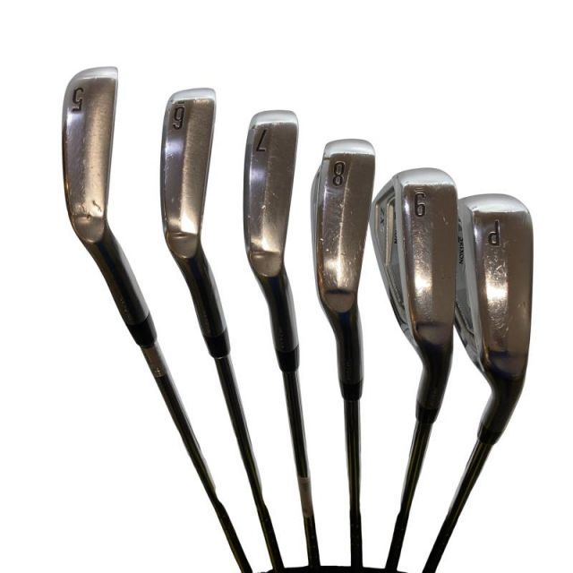 中古】 ダンロップ SRIXON ZX5 Mk II 6S アイアンセット IR 純正特注