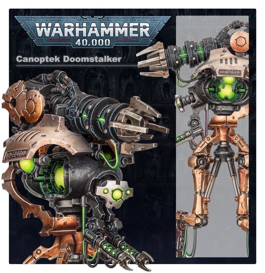 WH40K：ネクロン ：カノプテック・ドゥームストーカー：ウォーハンマー