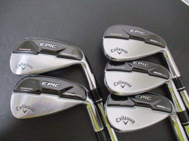 アイアンセット キャロウェイ EPIC MAX FAST/NSPROZELOS7 5本セット/S