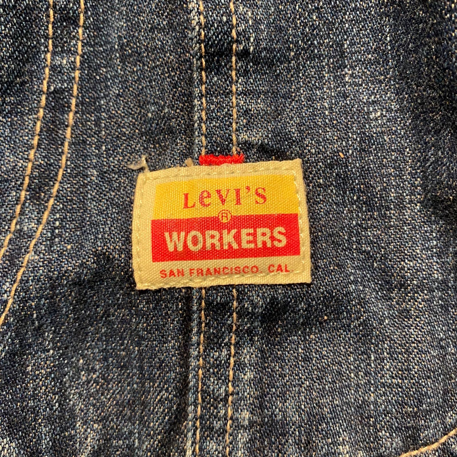 Levi's 90s デニムカバーオール 香港製 70742-12 Levi's WORKERS