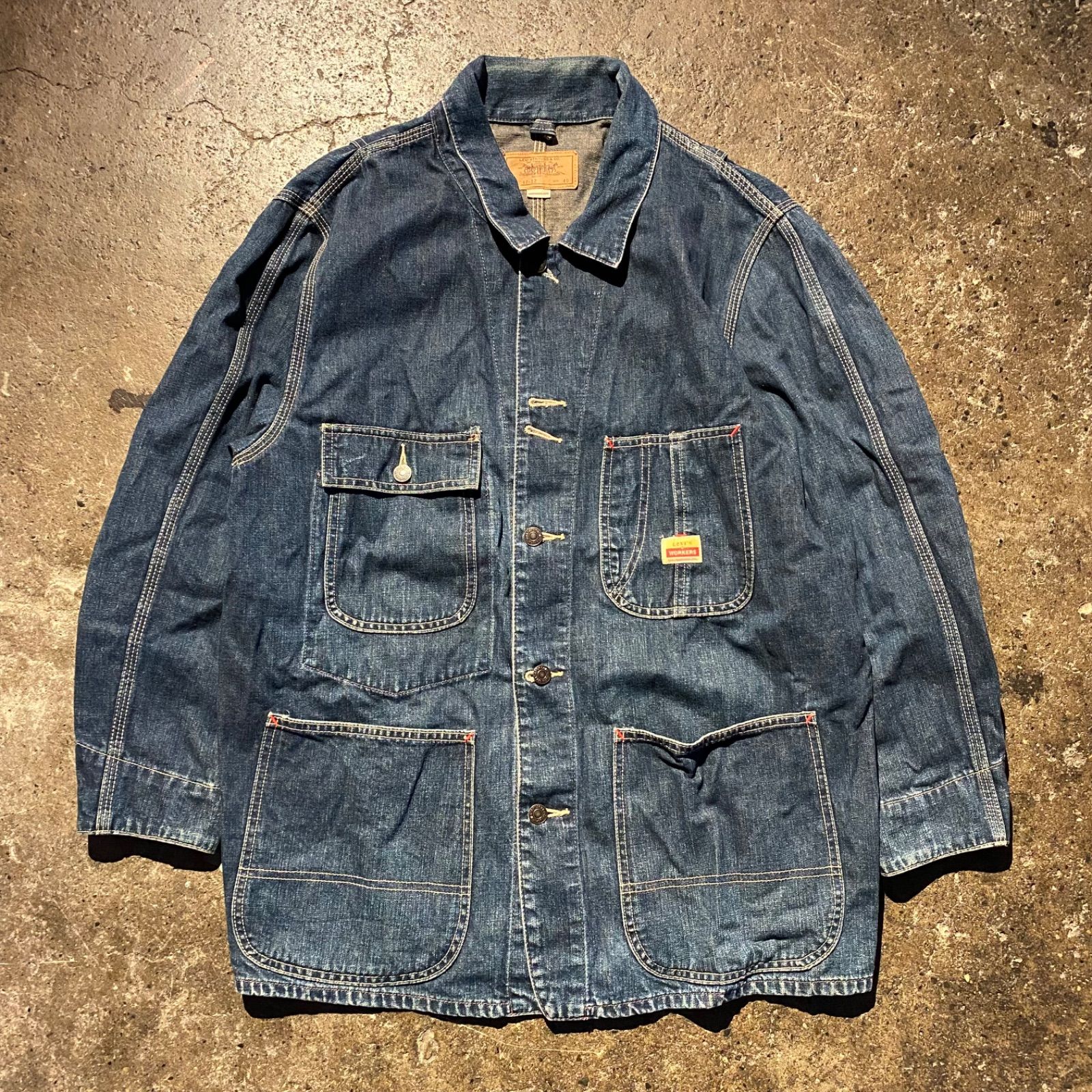 Levi's 90s デニムカバーオール 香港製 70742-12 Levi's WORKERS