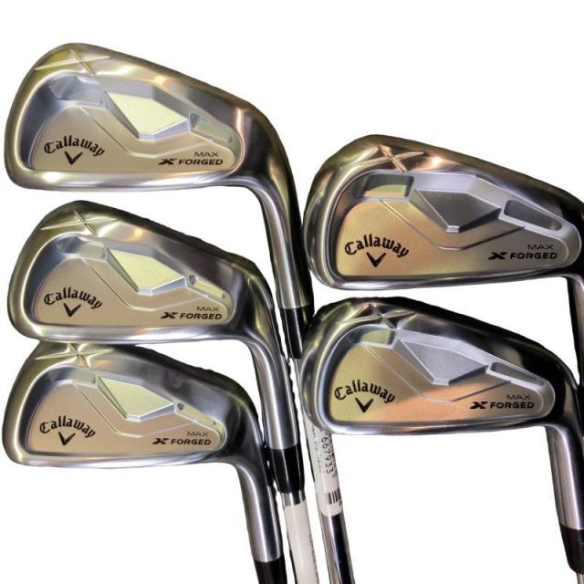 中古】 キャロウェイ X FORGED MAX(2025) 5S アイアンセット IR NS PRO