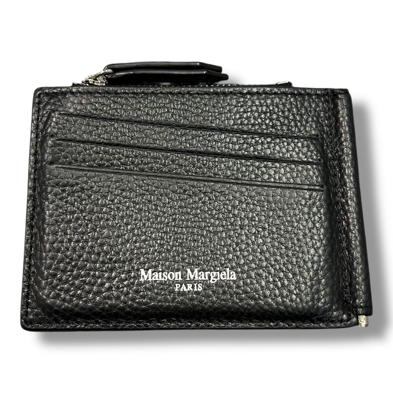 MAISON MARGIELA 4ステッチ マネークリップ ウォレット Maison Margiela - 4ステッチ マネークリップ ウォレット / Black | River