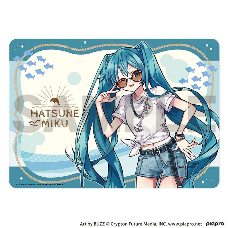 初音ミク ラバーマット 初音ミク マリン☆神戸2025