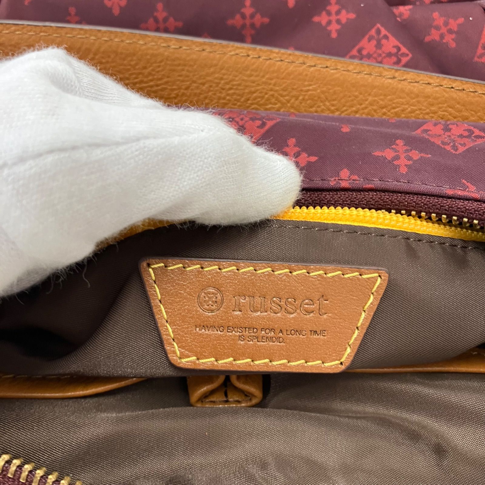 8363 russet ラシット 2way ショルダーバッグ トートバッグ 