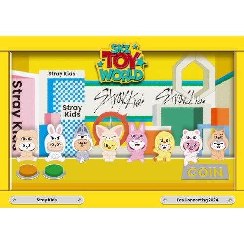 BD Stray Kids Fan Connecting 2025 ”SKZ TOY WORLD” Blu ray 通常盤