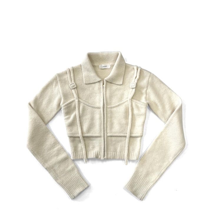 25SS Darich ダーリッチ ビスチェドッキングニット ベルトニットミニ