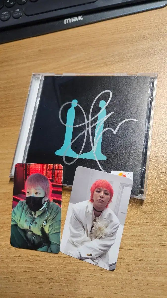 G DRAGON ジードラゴン サイン入りCD ウィーバーマンシー トレカ